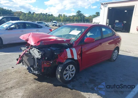 2016 Hyundai Accent Se из США, поврежденный, VIN KMHCT4AE3GU164346